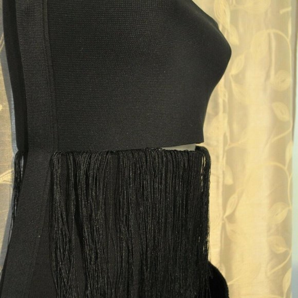 $3K CK COLLECTION Fringe Slit Top/ Mini Dress Boxy - Picture 5 of 10